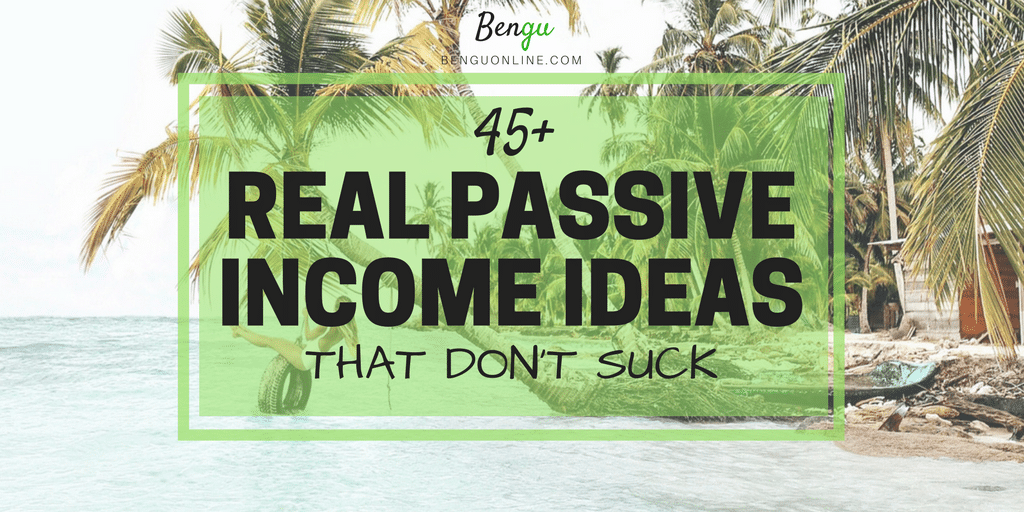 31 Passive Income Ideas To Get You Off The Hamster Wheel