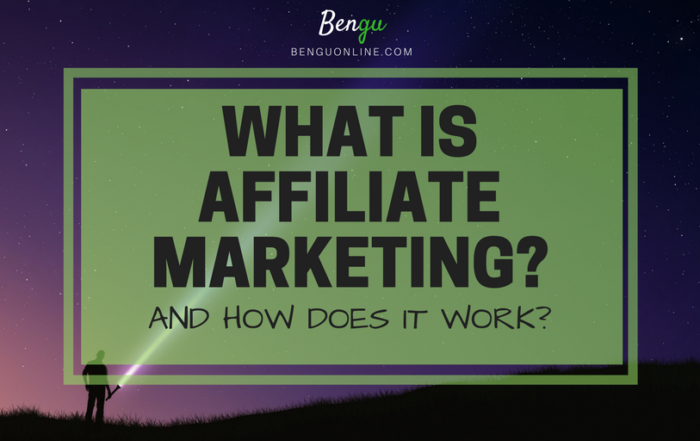 what is affiliate marketing